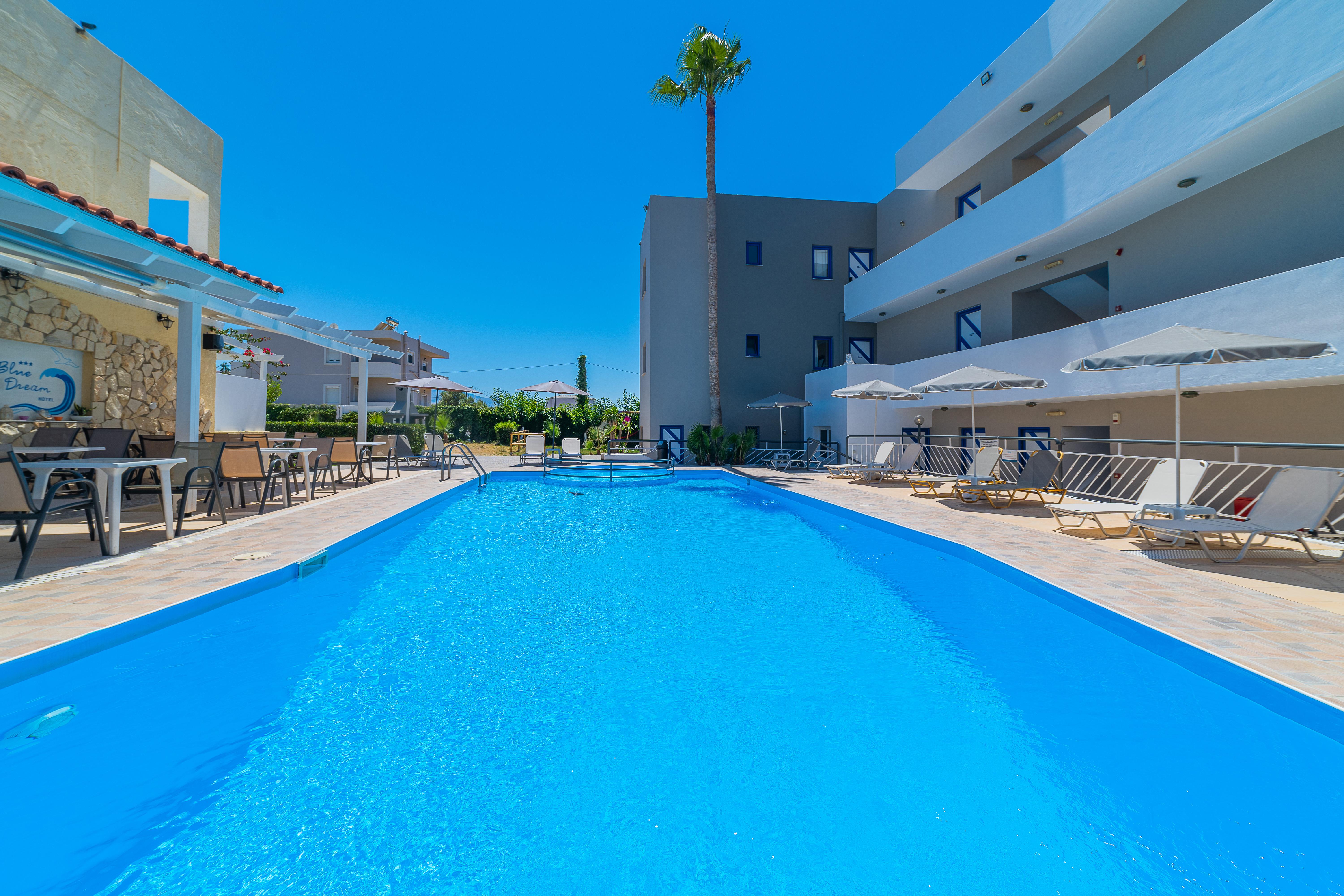 Blue Dream Hotel Stavromenos Exterior photo